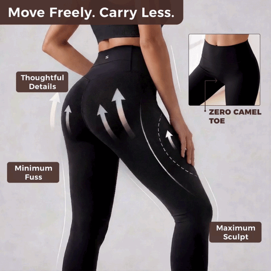 Advoce Hidden Pocket Lifestyle Leggings - Move Freely. Carry Less. Zero Compromise.