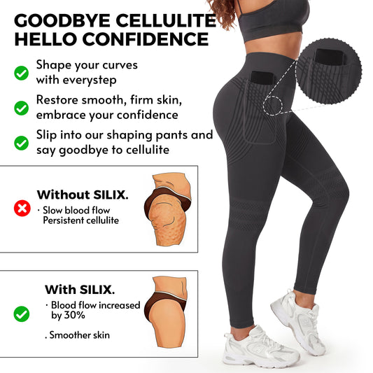 Advoce™ Right Side Pocket Anti-Cellulite Sculpting Leggings