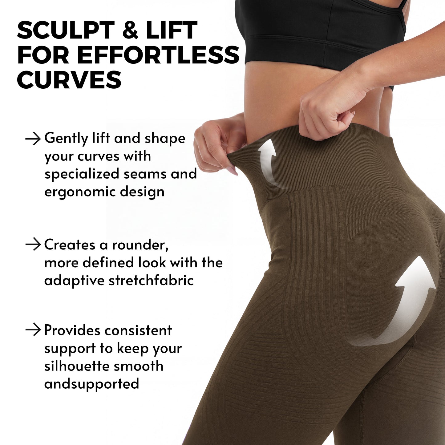 3D Anti-Cellulite Short Leggings