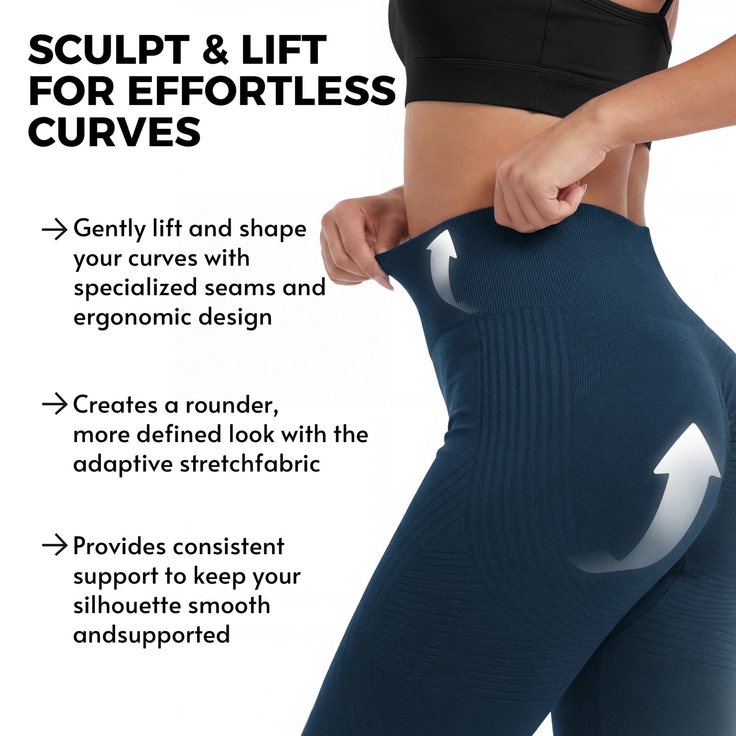 3D Anti-Cellulite Short Leggings