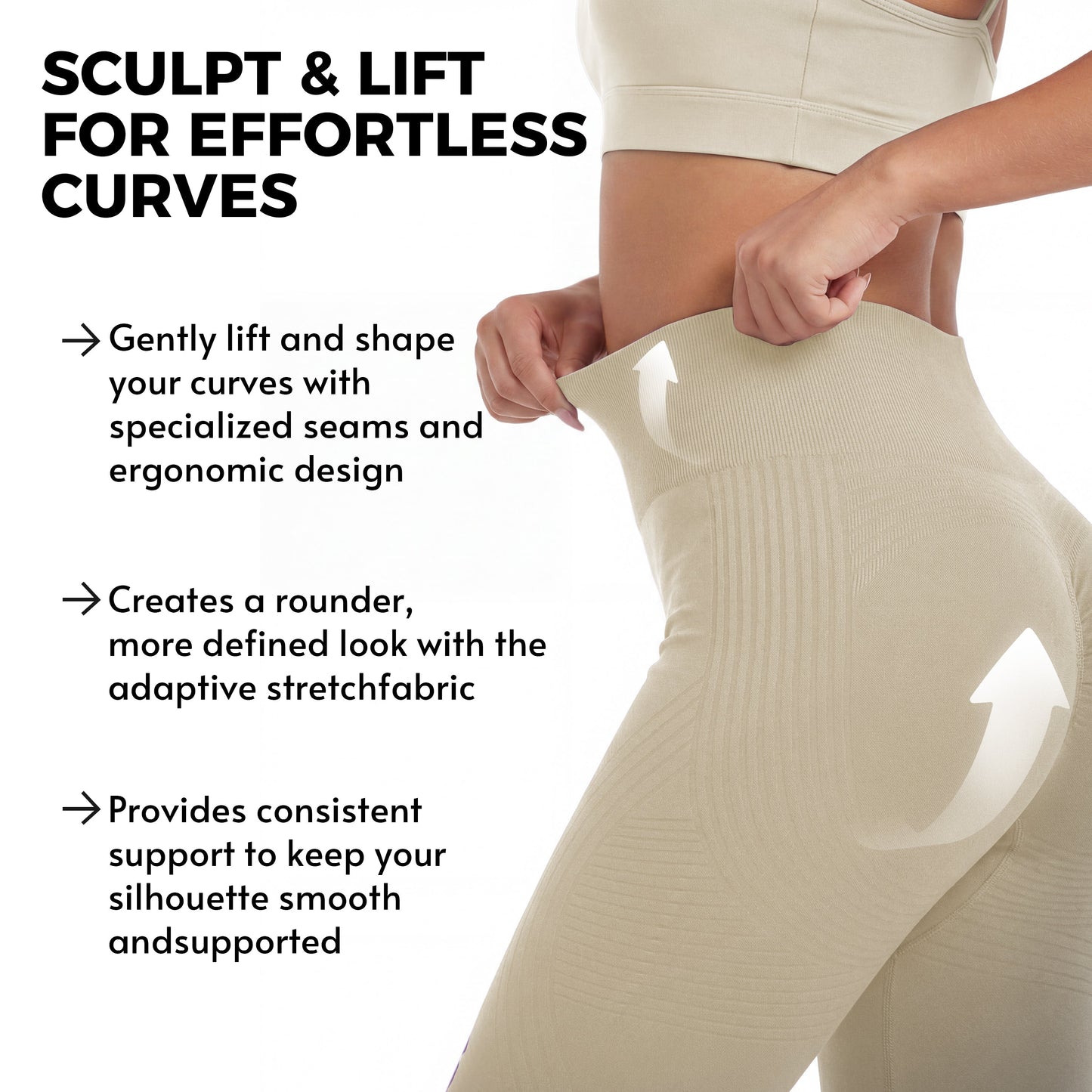 3D Anti-Cellulite Short Leggings