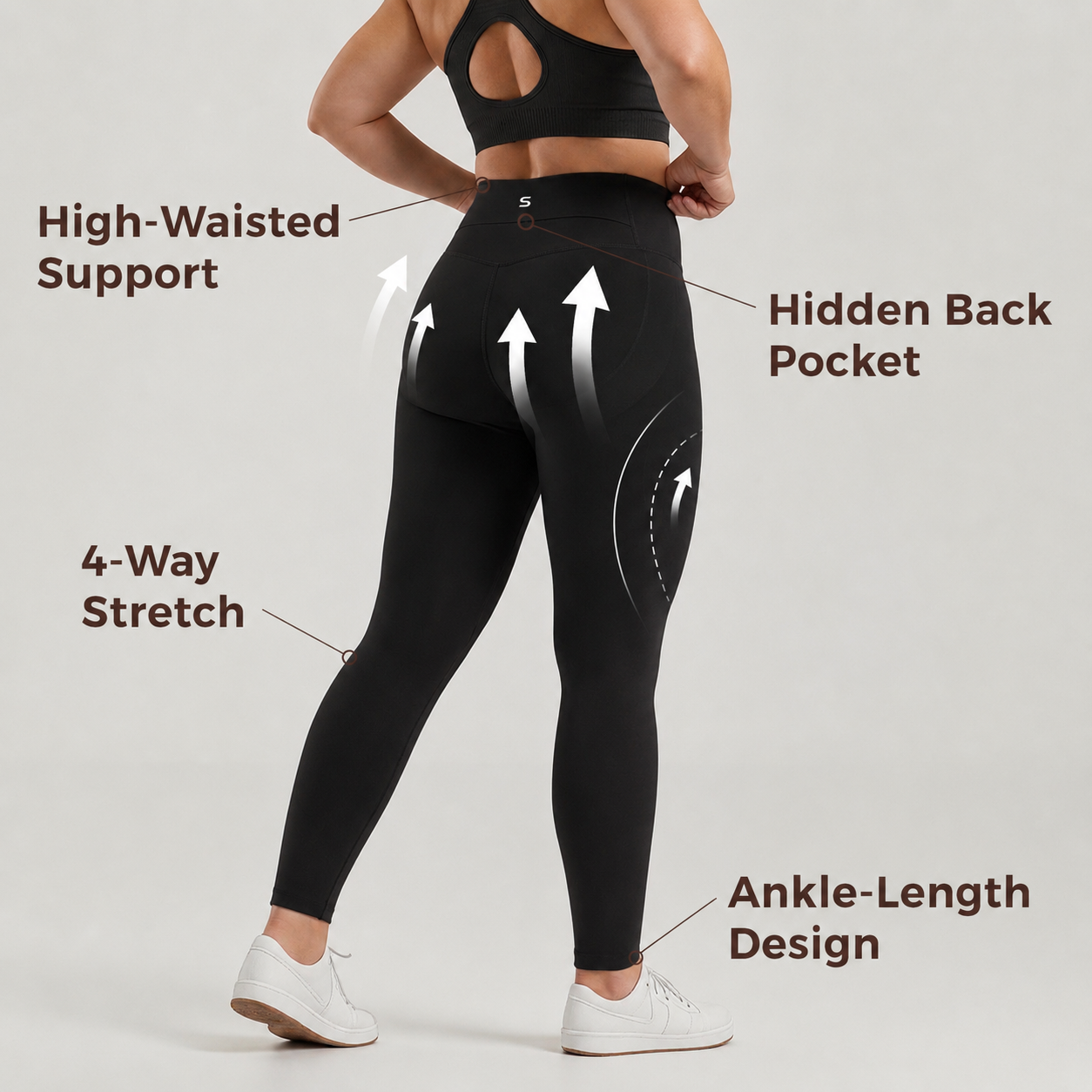 Advoce Hidden Pocket Lifestyle Leggings - Move Freely. Carry Less. Zero Compromise.