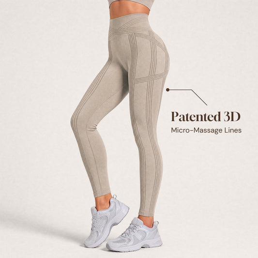 3D CelluSmooth Criss-Cross Booty-Lifting & Anti-Cellulite Leggings | Advoce