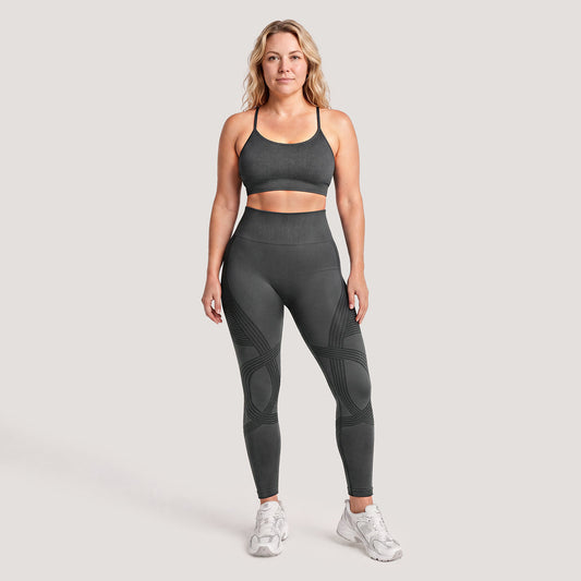3D CelluSmooth High-Waisted Anti-Cellulite Ankle Legging | Advoce