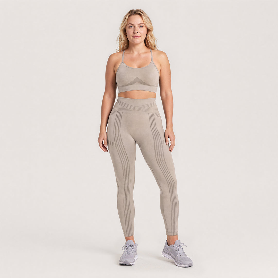 3D CelluSmooth Criss-Cross Booty-Lifting & Anti-Cellulite Leggings | Advoce