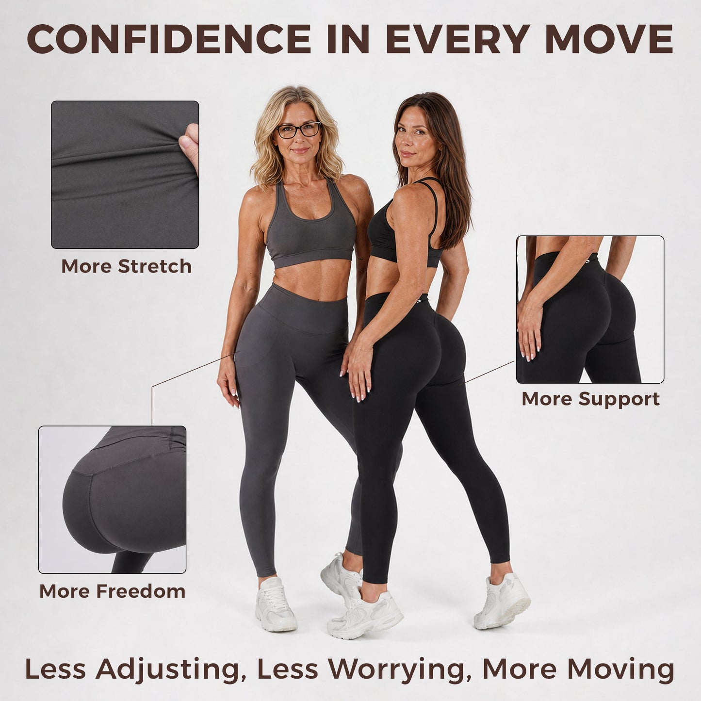 Advoce Hidden Pocket Lifestyle Leggings - Move Freely. Carry Less. Zero Compromise.