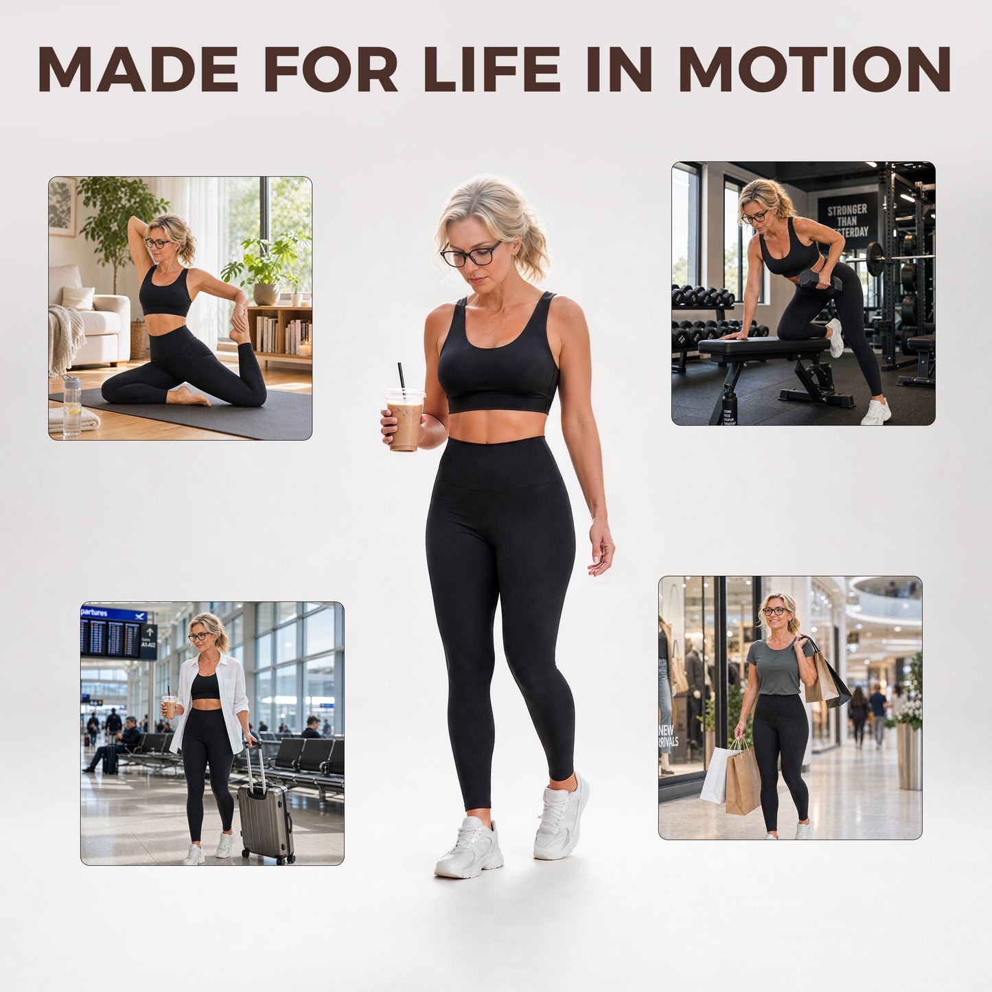 Advoce Hidden Pocket Lifestyle Leggings - Move Freely. Carry Less. Zero Compromise.
