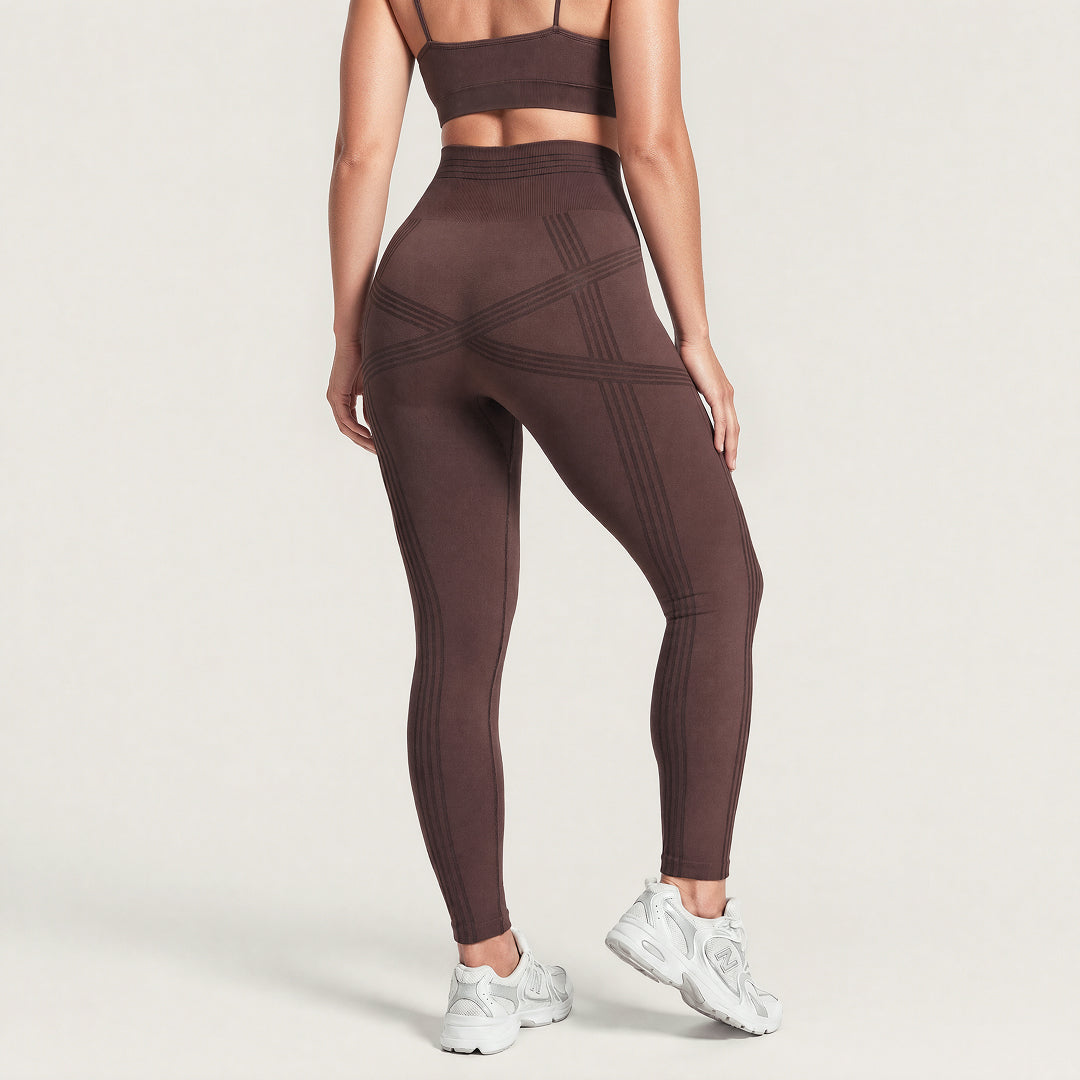 3D CelluSmooth Criss-Cross Booty-Lifting & Anti-Cellulite Leggings | Advoce