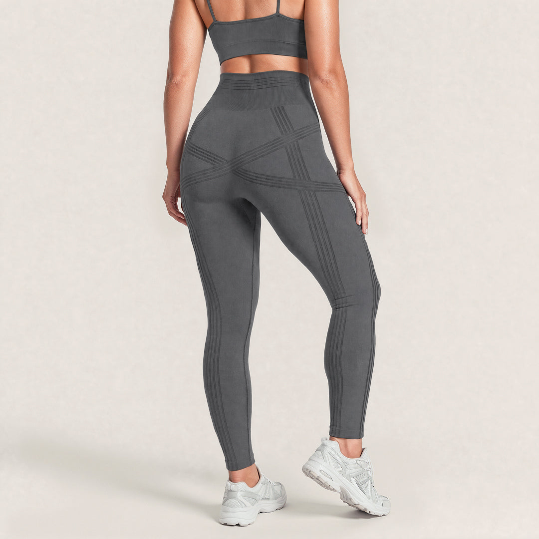 3D CelluSmooth Criss-Cross Booty-Lifting & Anti-Cellulite Leggings | Advoce